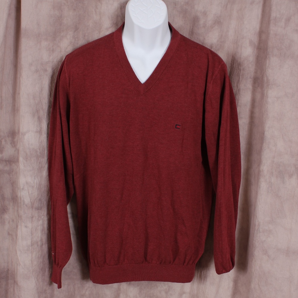 New Casa Moda Maroon Long Sleeve Sweater